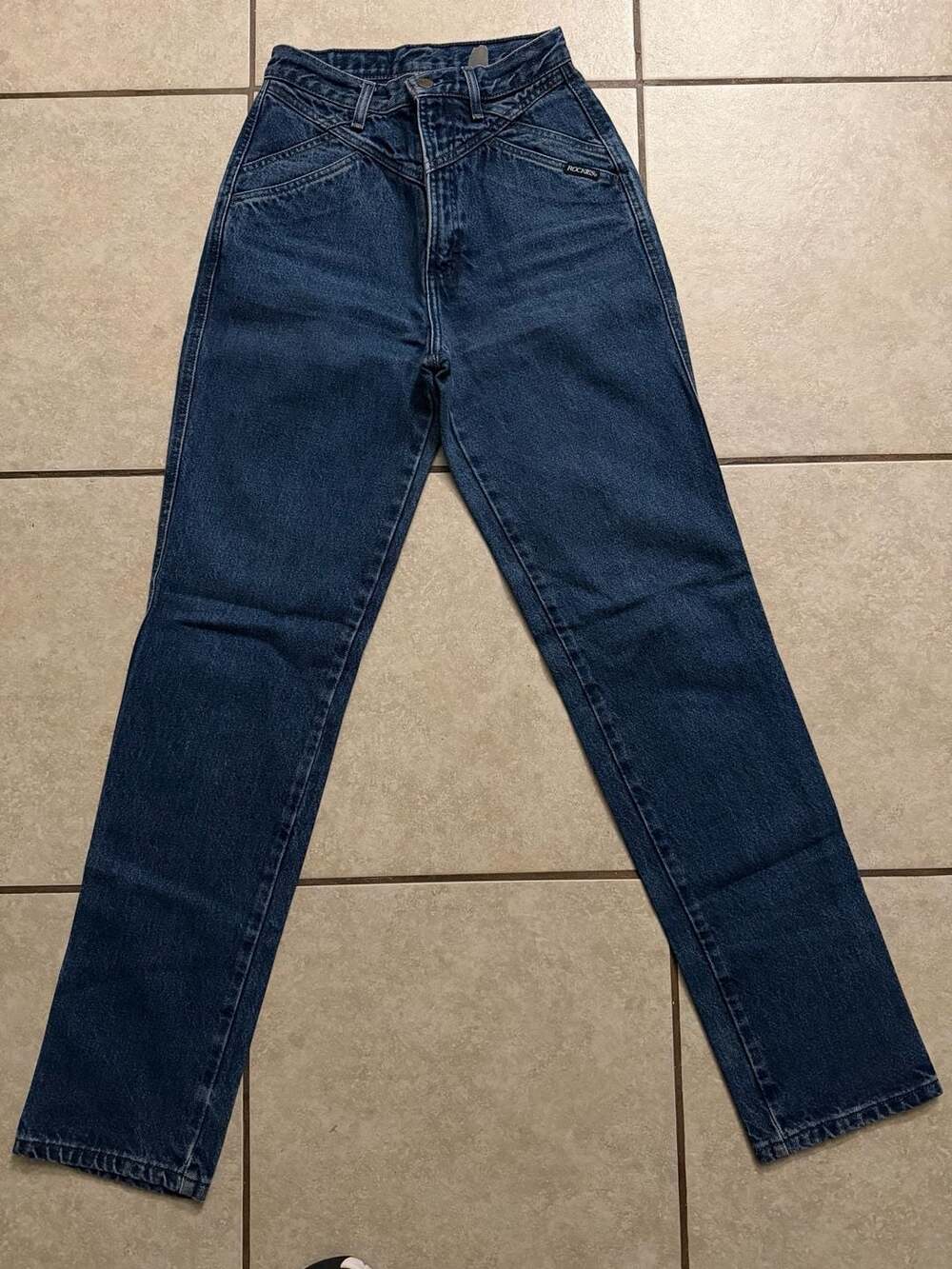 Vintage Rockies Western Jeans Medium Wash High Rise Mom Jeans
